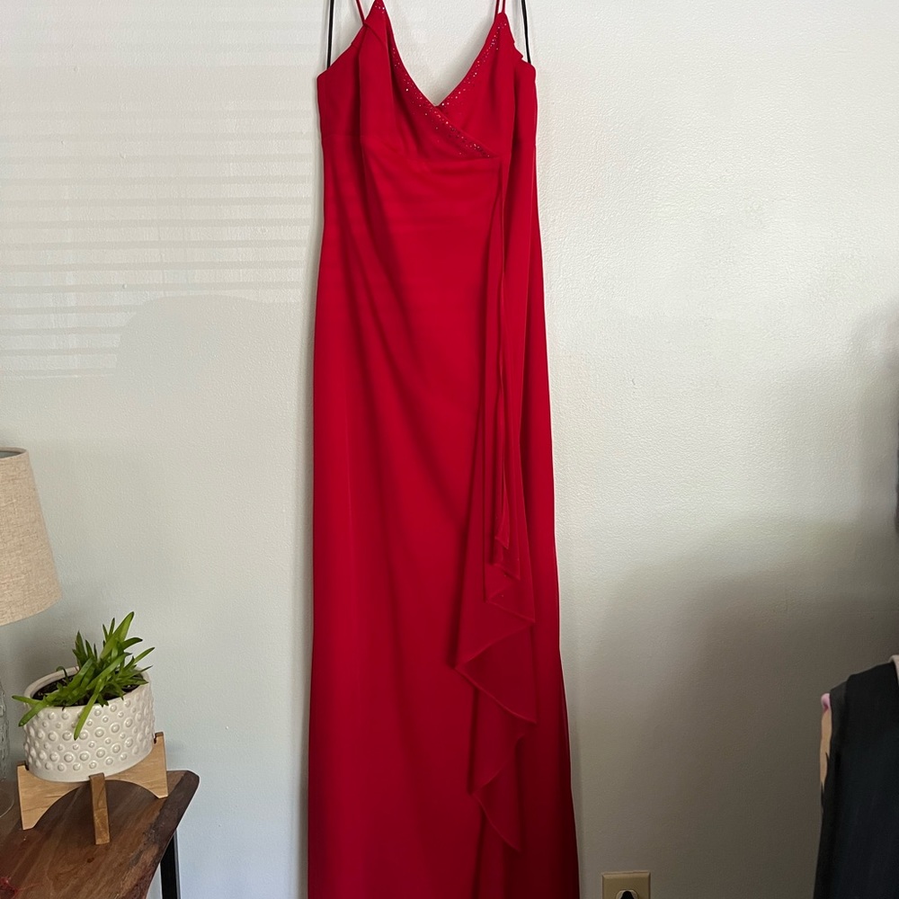 Dave & Johnny by Laura Ryner Formal Dress Red Size 7/8 EUC🔥🔥